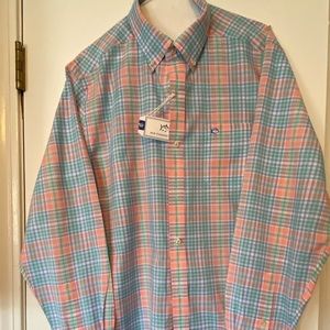 Southern Tide, Trim Fit, Men’s Medium, Color: Pink Flamingo